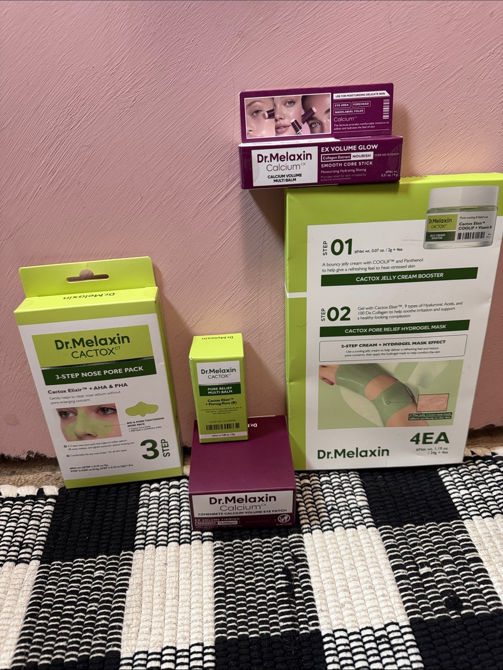 Cactox Green 3-Step Pore Pack & Jelly Cream Set